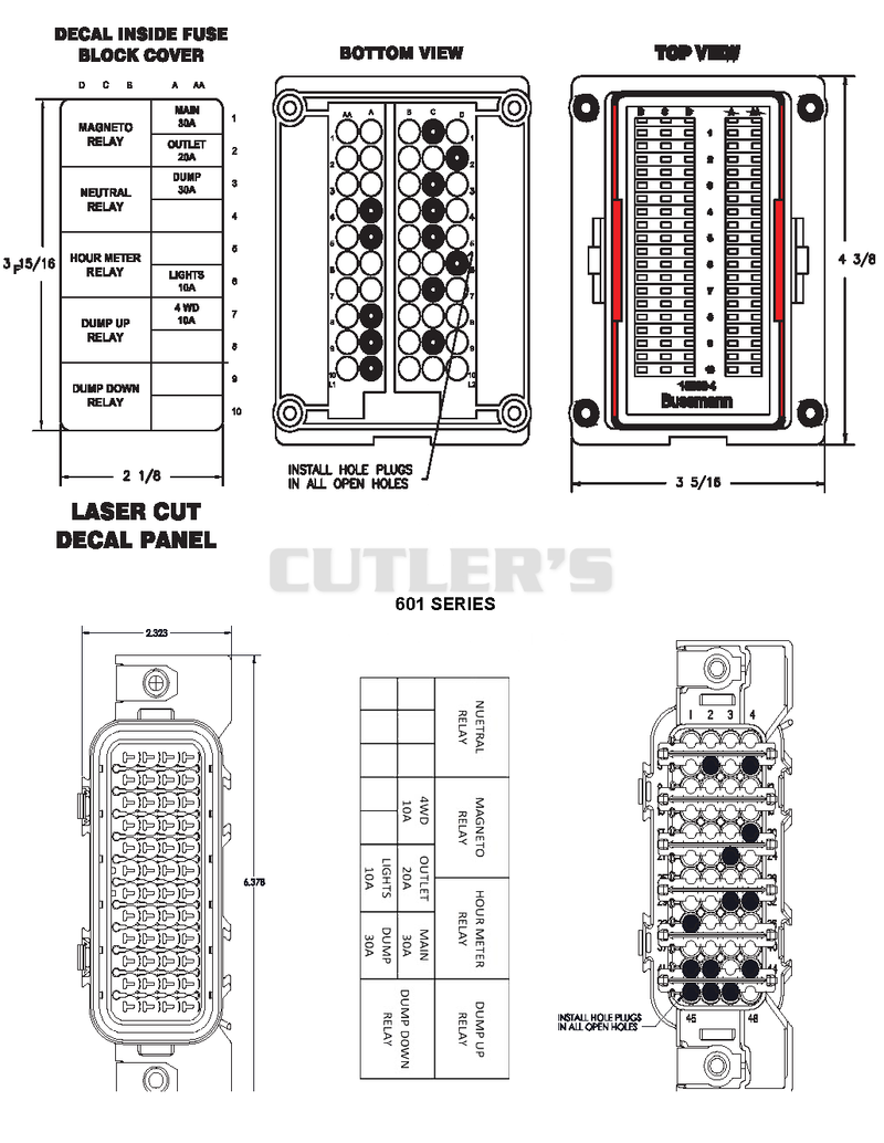 Main Harness Identification