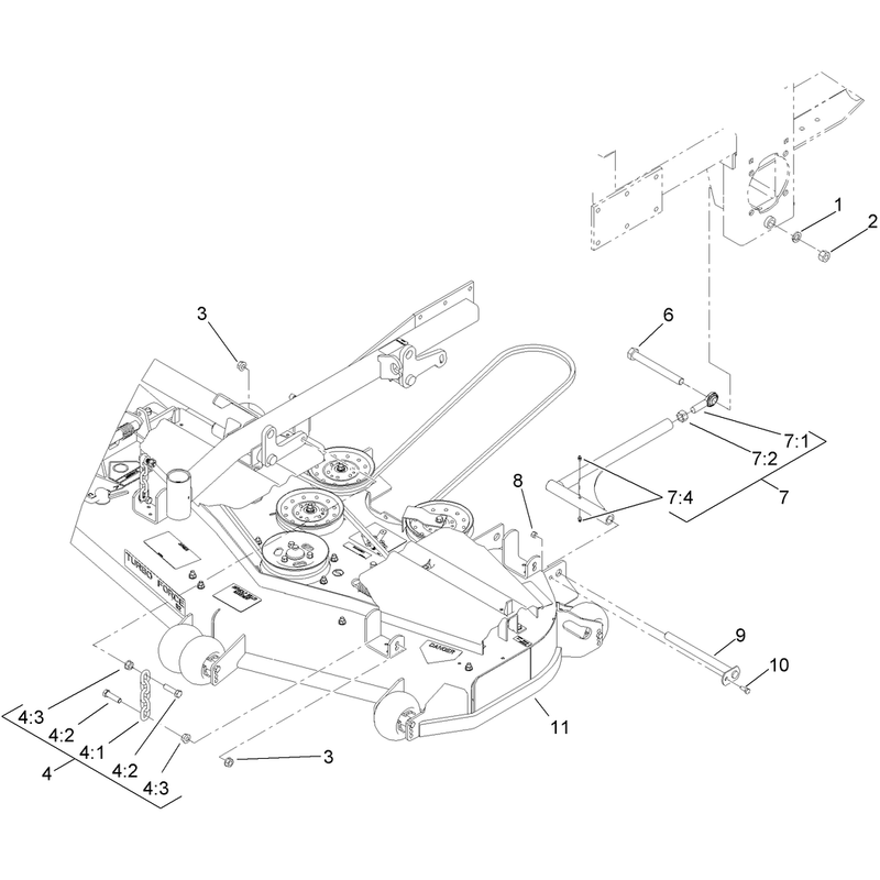 Deck Connection Assembly