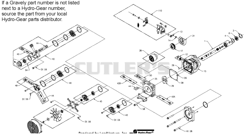 Hydro-Gear Hydrostatic Pump Cont'd