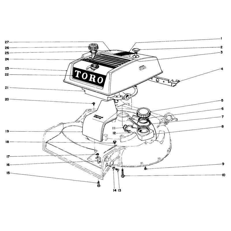 Engine Assembly Model No 20571