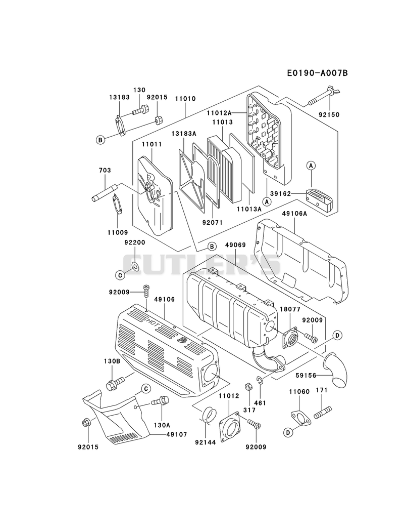 AIR-FILTER/MUFFLER