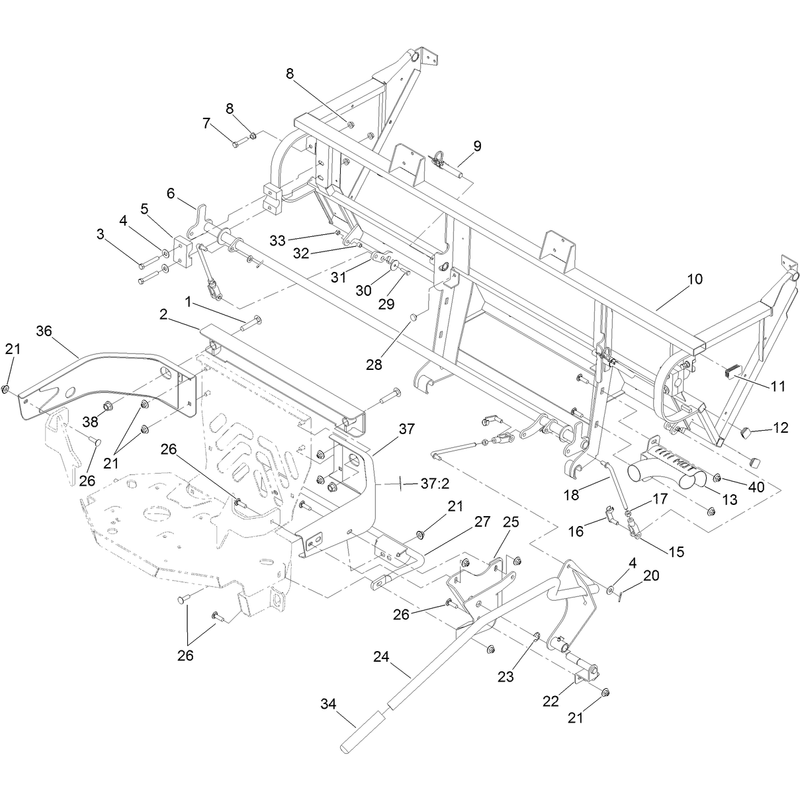 Bagger Mount Assembly