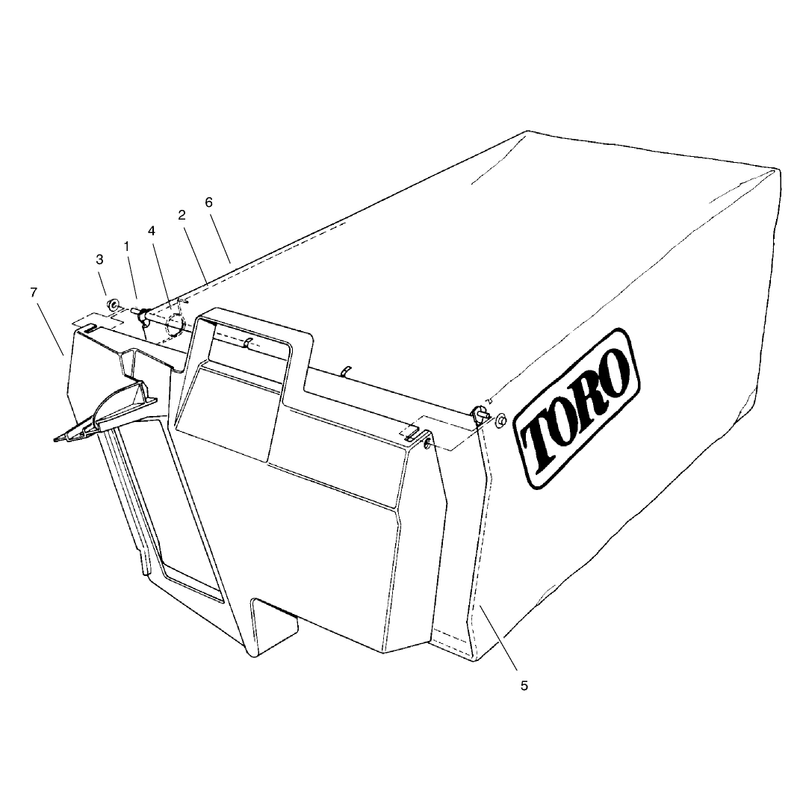 Grass Bag Assembly No 98-9220