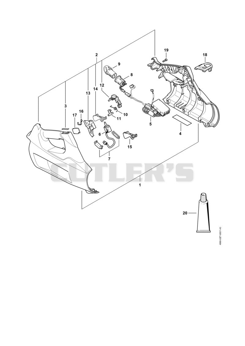 Handle housing, Electronic module
