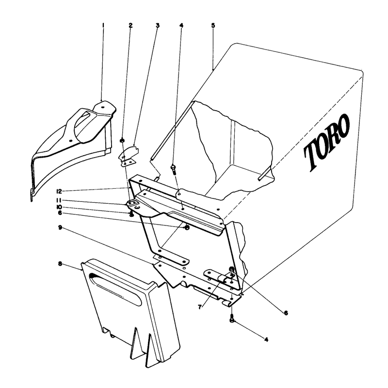 Grass Bag Assembly