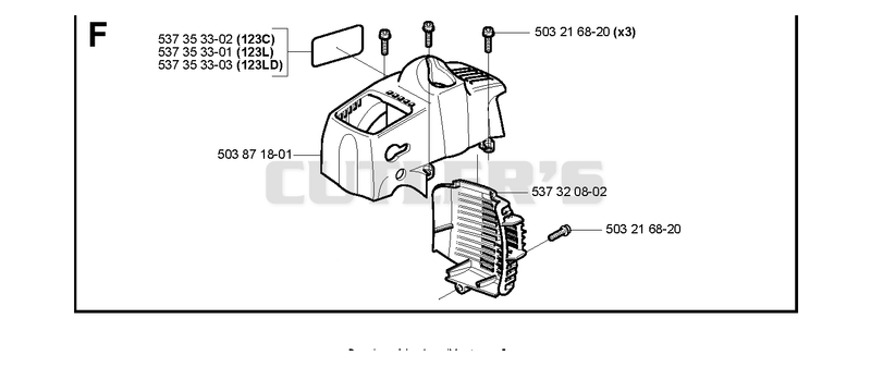 MUFFLER COVER