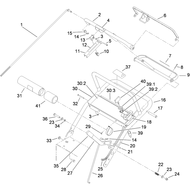 Handle and Control Assembly