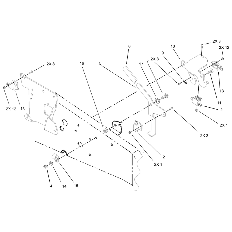 Parking Brake Upper Assembly