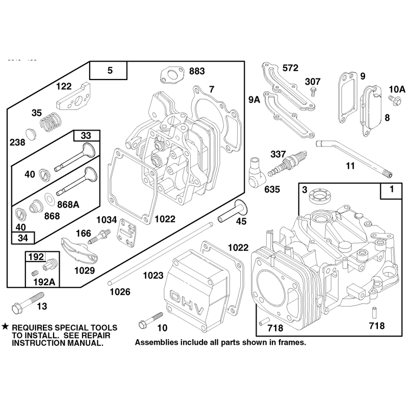 Engine GTS 150 Model No 20482 Only