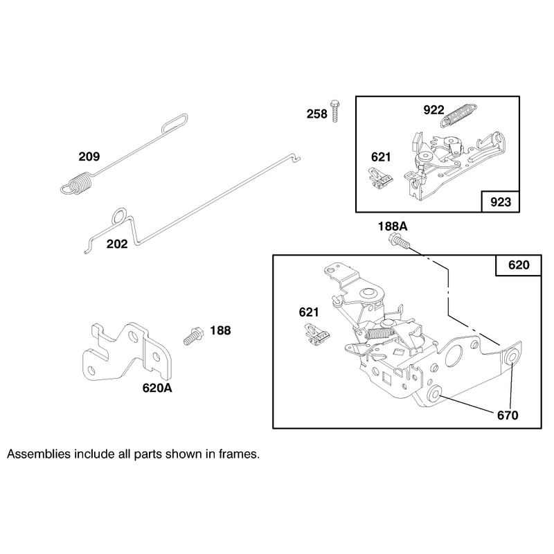Engine Briggs and Stratton Model 12h802-1758-A1