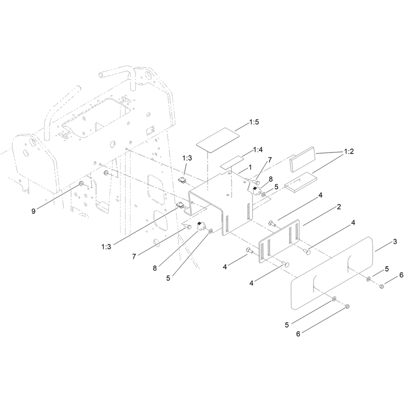 Thigh Support Assembly