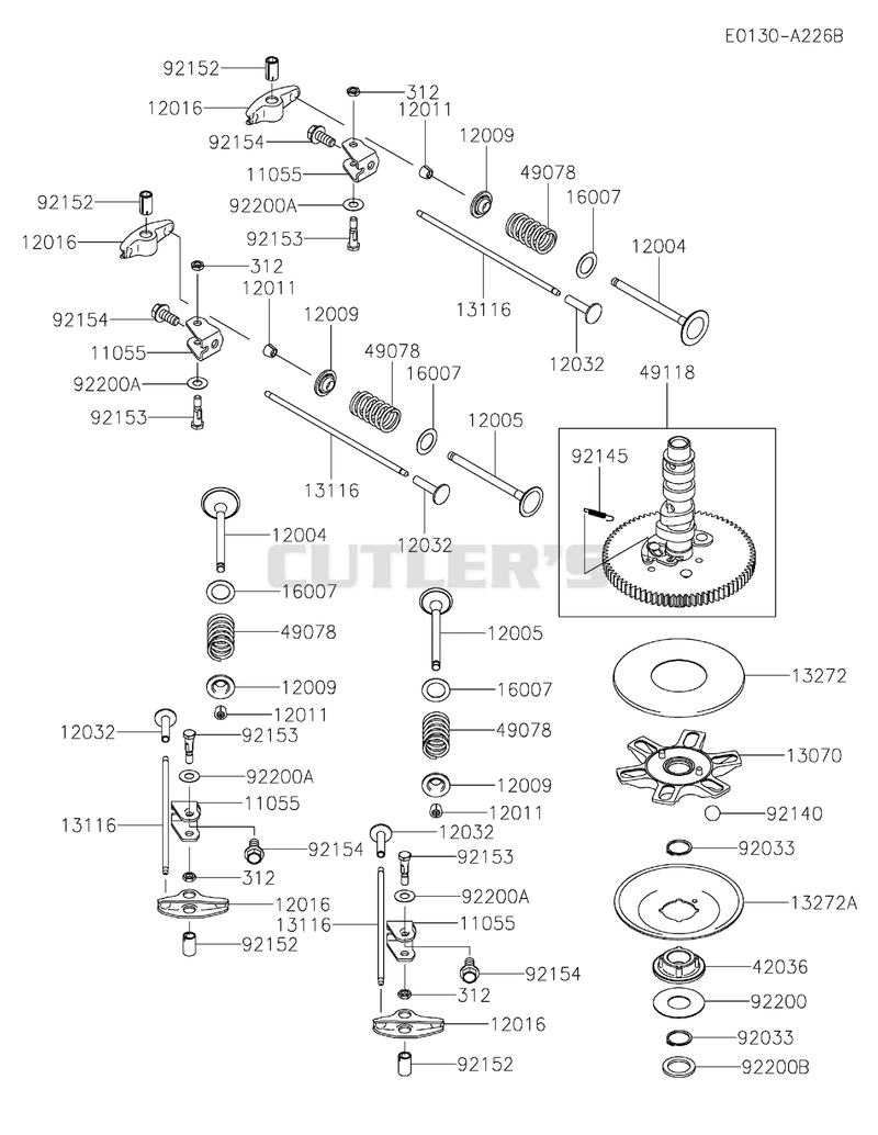 VALVE/CAMSHAFT