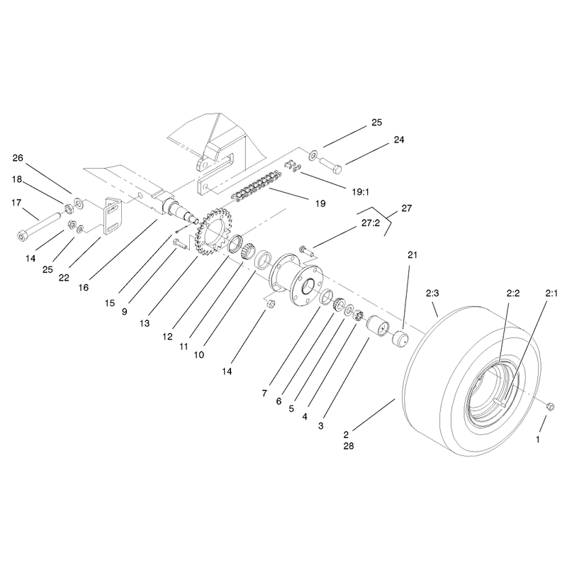 Front Wheel Assembly