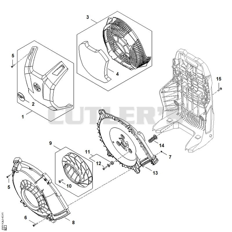 Fan housing, Shroud