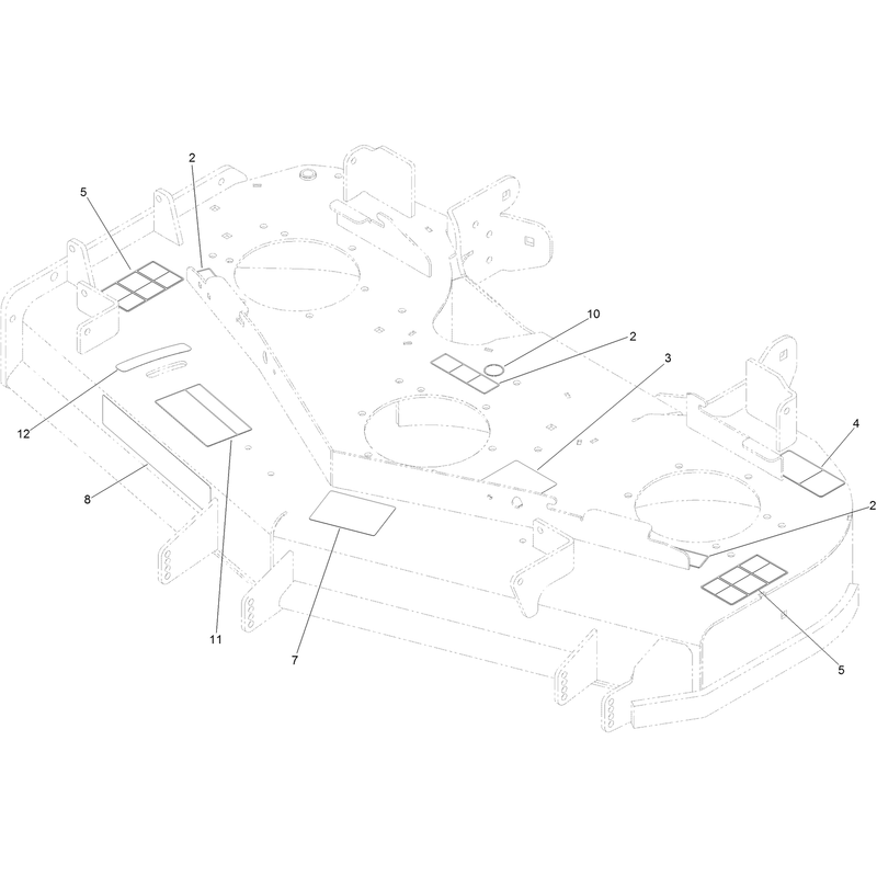 Deck Decal Assembly No. 114-5805