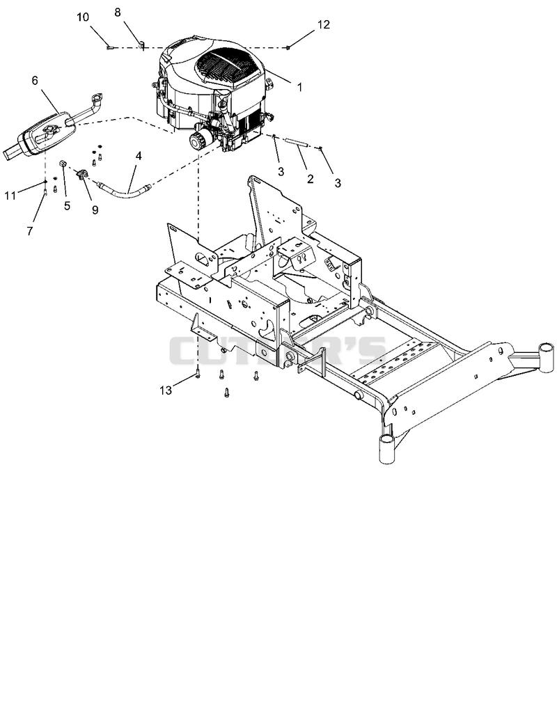 Engine - Kohler KT730
