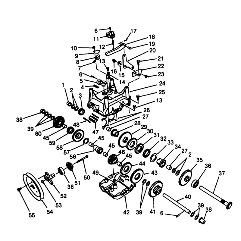 Transmission Assembly No. 62-0190