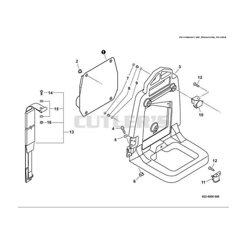 Backpack Frame, Harness