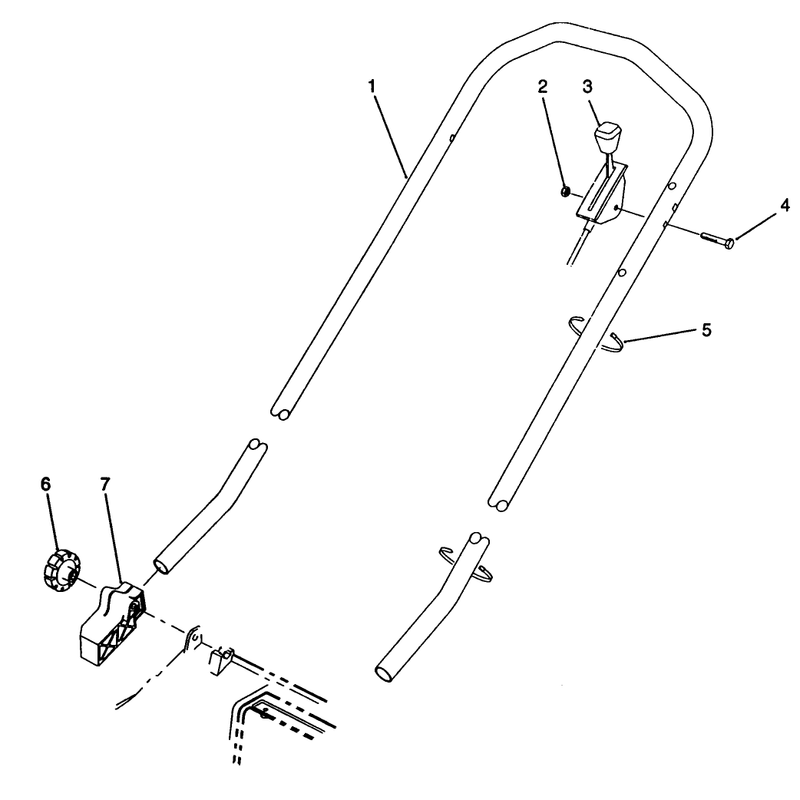 Hp Handle Assembly Model No 20911b