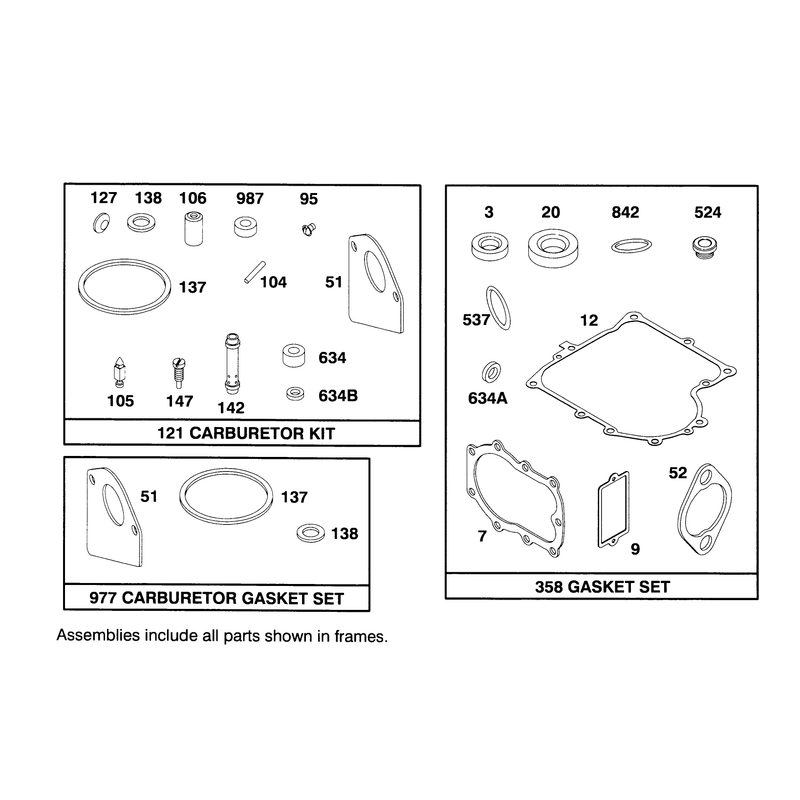 Engine Briggs and Stratton Model 286707-0453-01