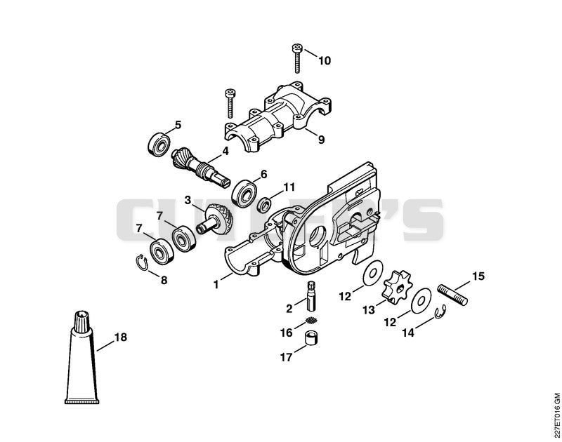 Gear head (38.2002)