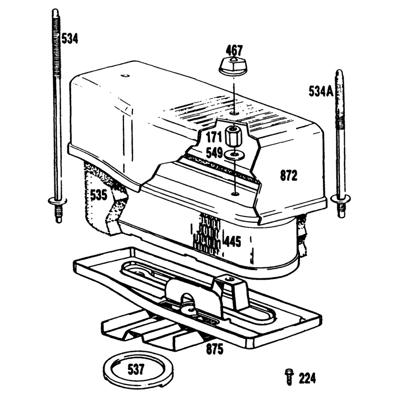Briggs and Stratton Model No 253706-0223-01