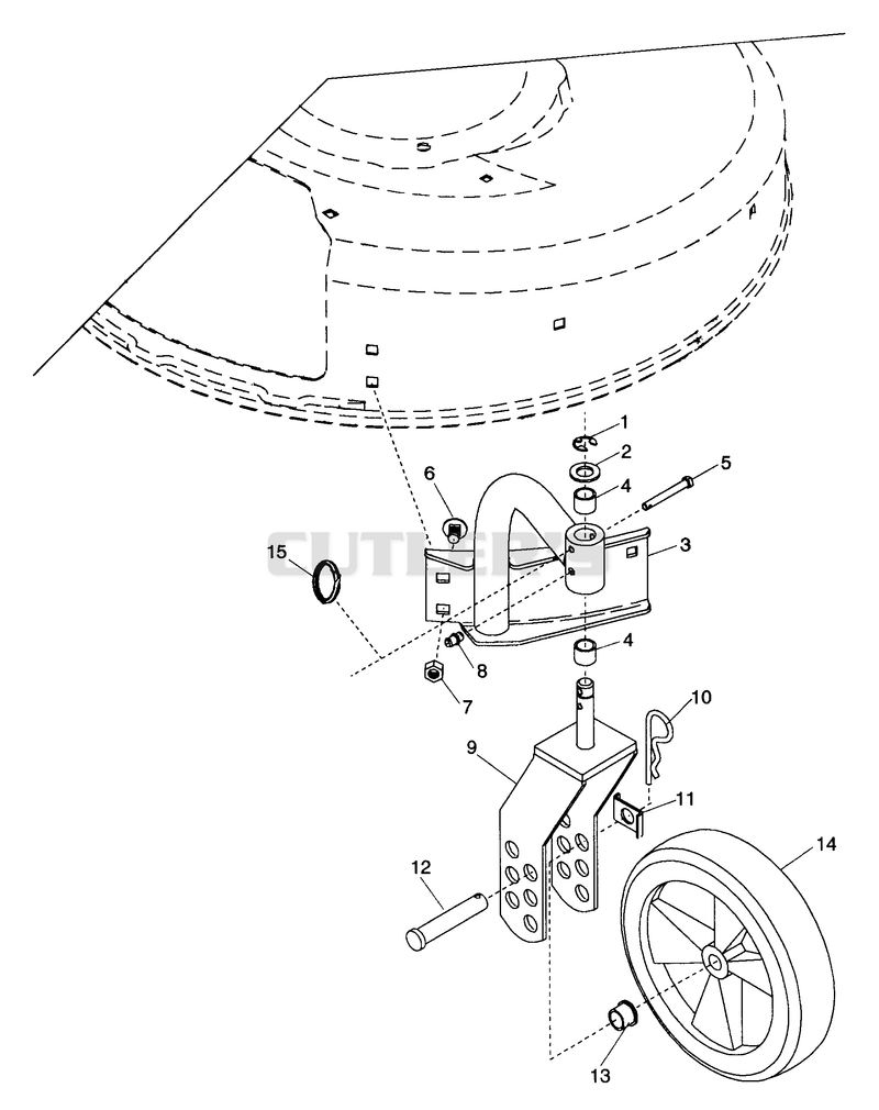 Swivel Wheels And Brackets