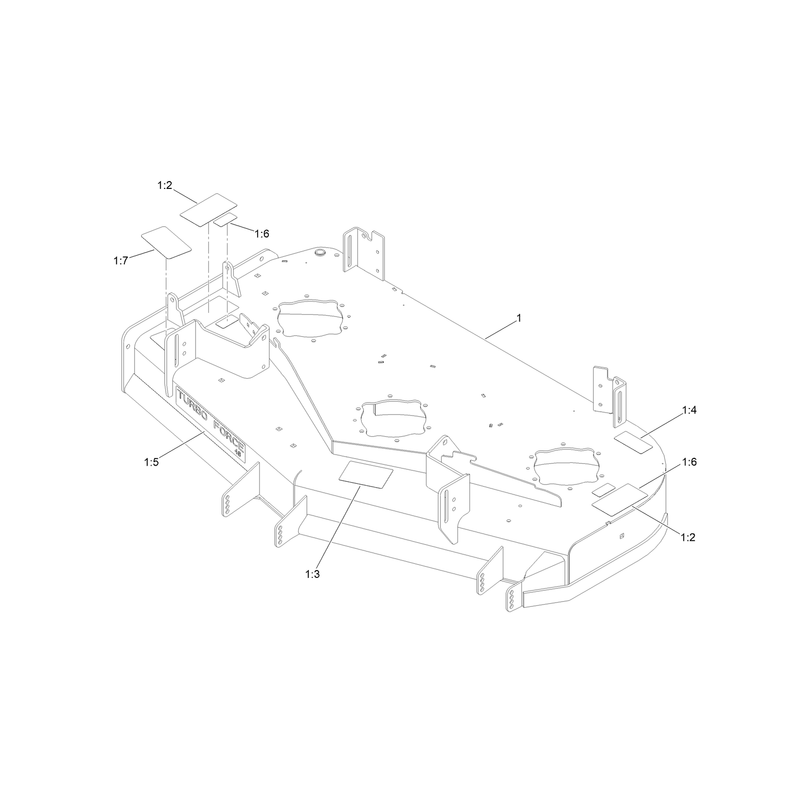 Deck Decal Assembly No 147-7827