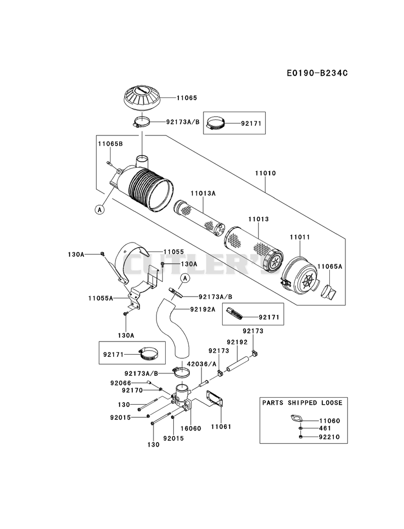 AIR-FILTER/MUFFLER