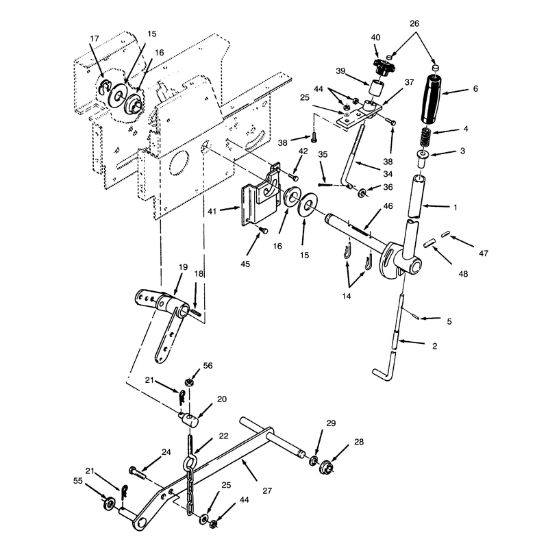 Manual Lift Linkage