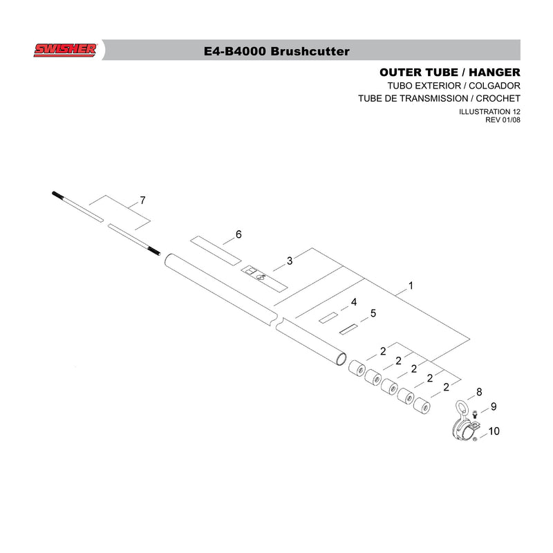 OUTER TUBE / HANGER