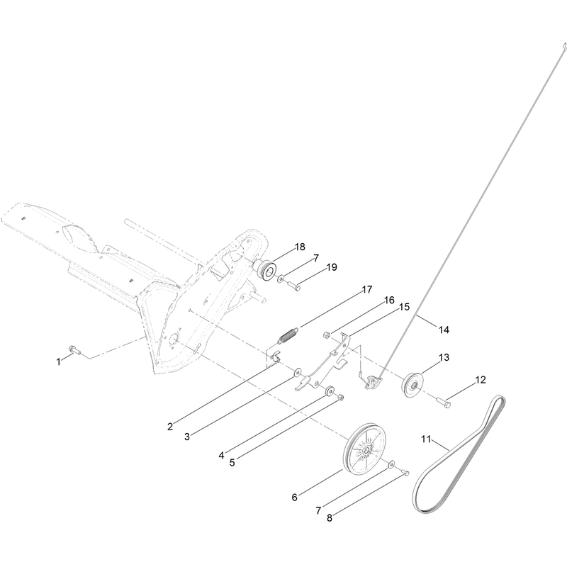 Clutch Cable Assembly