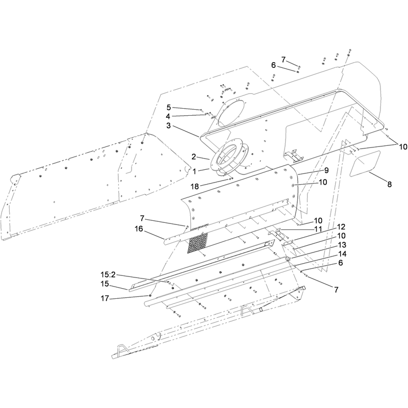 Bagger Hood Assembly