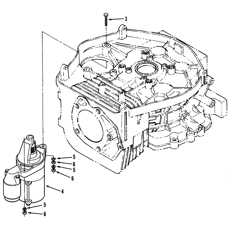 14hp Engine Starter Assembly