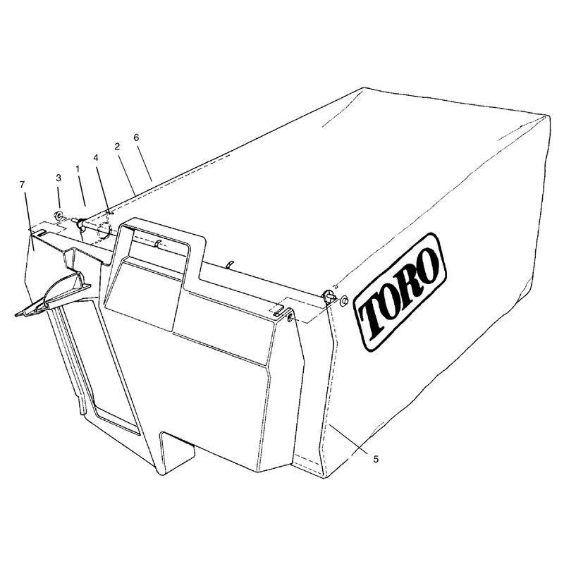 Grass Bag Assembly No 99-2535