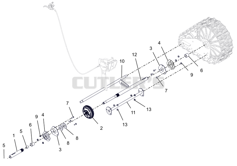 Track Axles