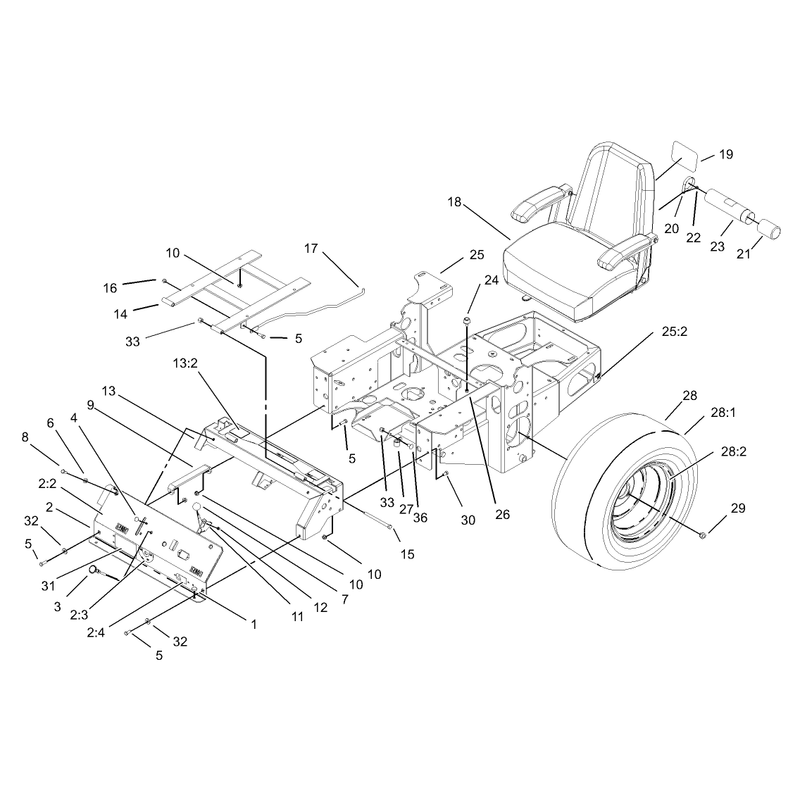 Main Frame Assembly