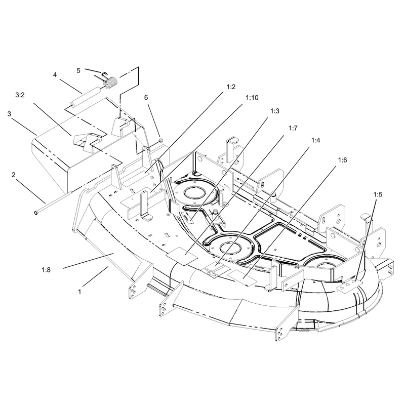Deck Assembly No 106-6565