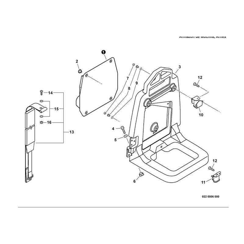 Backpack Frame, Harness