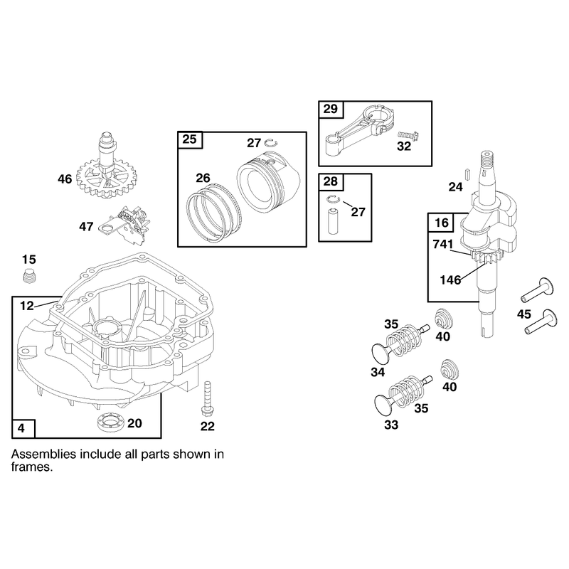 Engine Briggs and Stratton Model 12u802-1739-E1