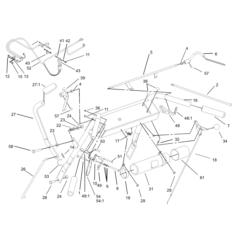 Upper Handle Assembly