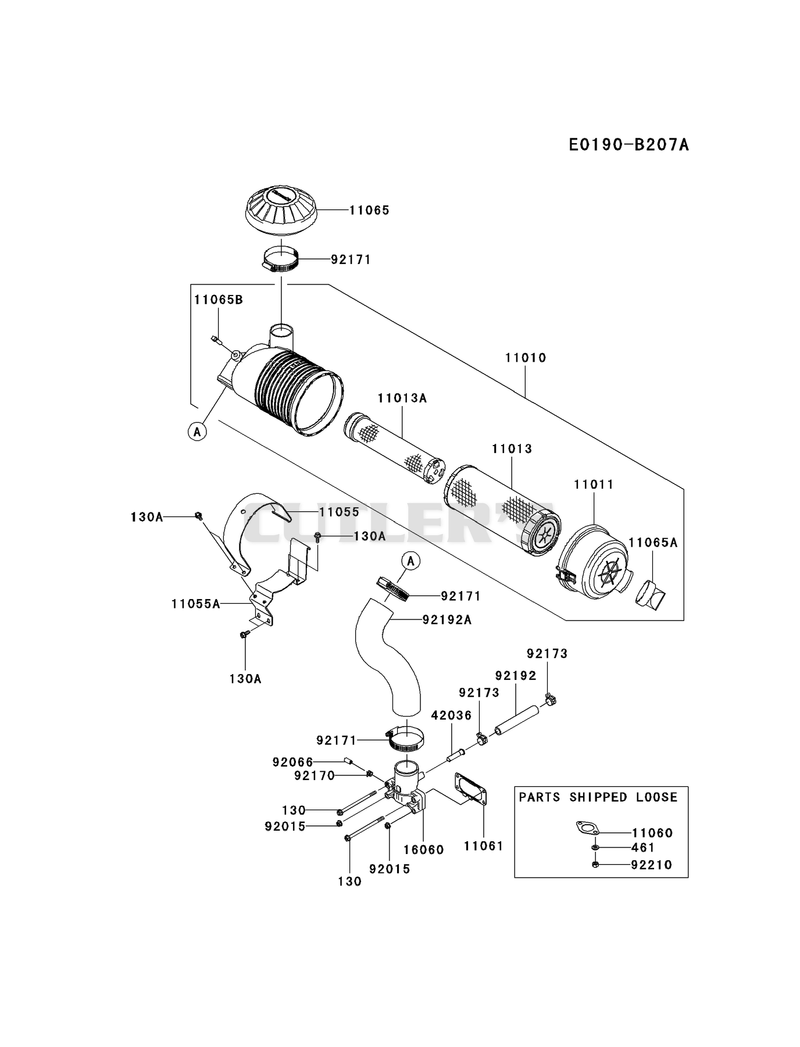 AIR-FILTER/MUFFLER