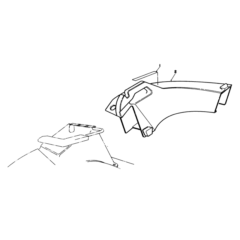Side Discharge Chute Model No 59168 Optional