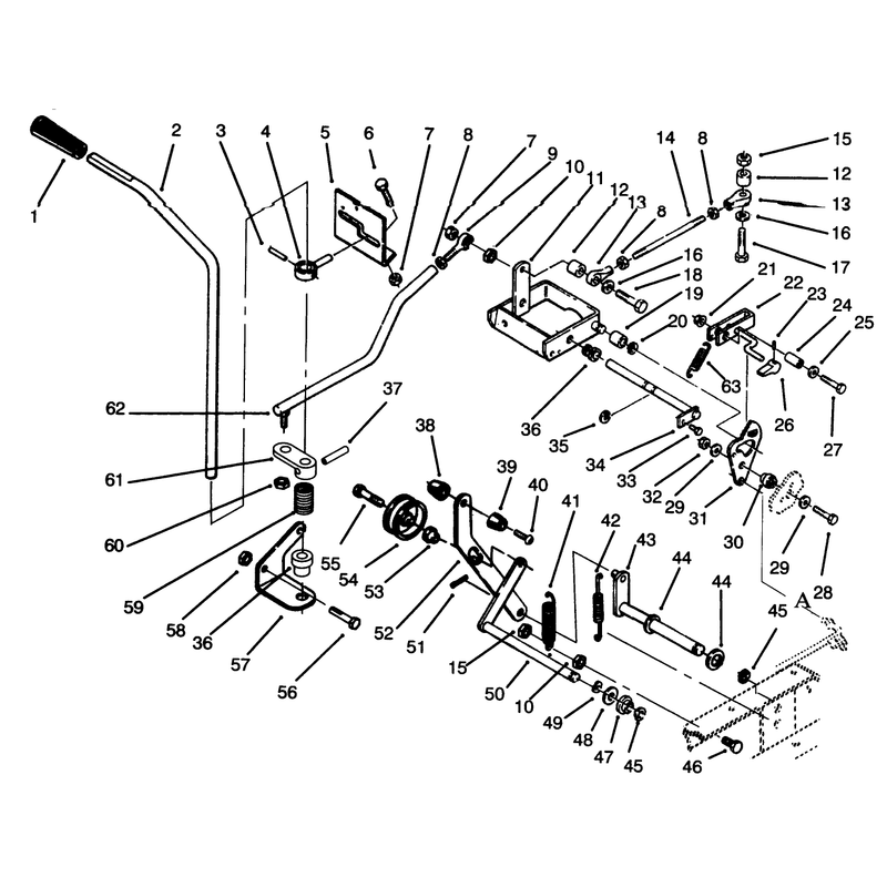 Clutch Brake Motion Control Linkage