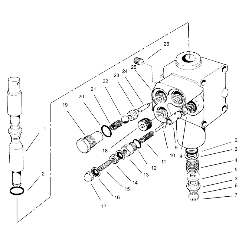 Vavle Assembly No 54-0090