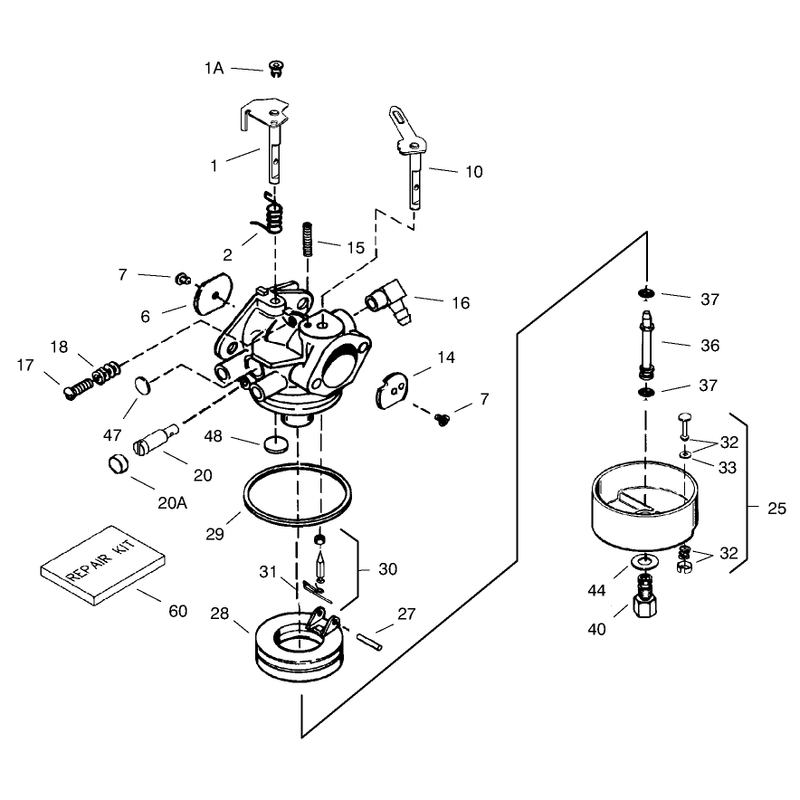 Carburetor No. 640169