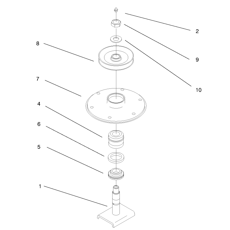 Spindle Housing Assembly No 27-0870