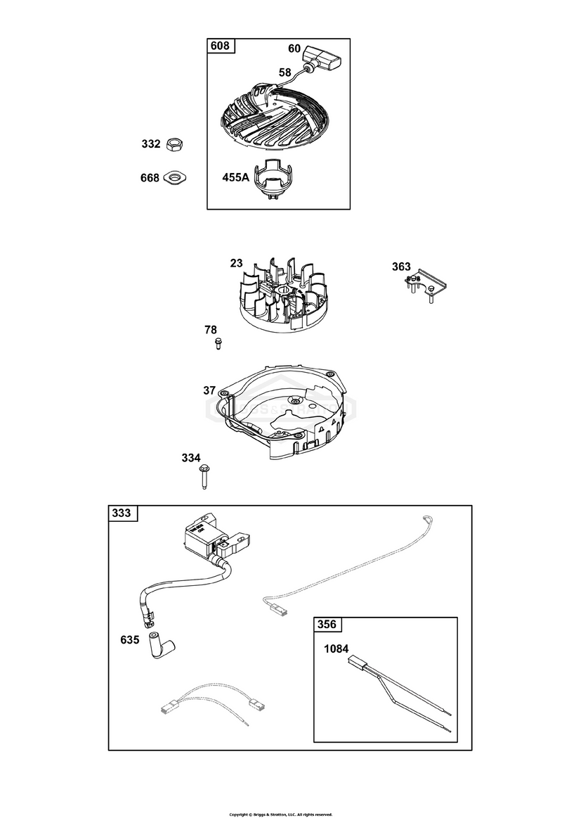 Flywheel/Ignition/Starter Group