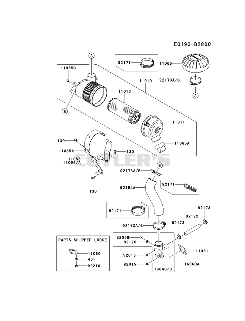 AIR-FILTER/MUFFLER