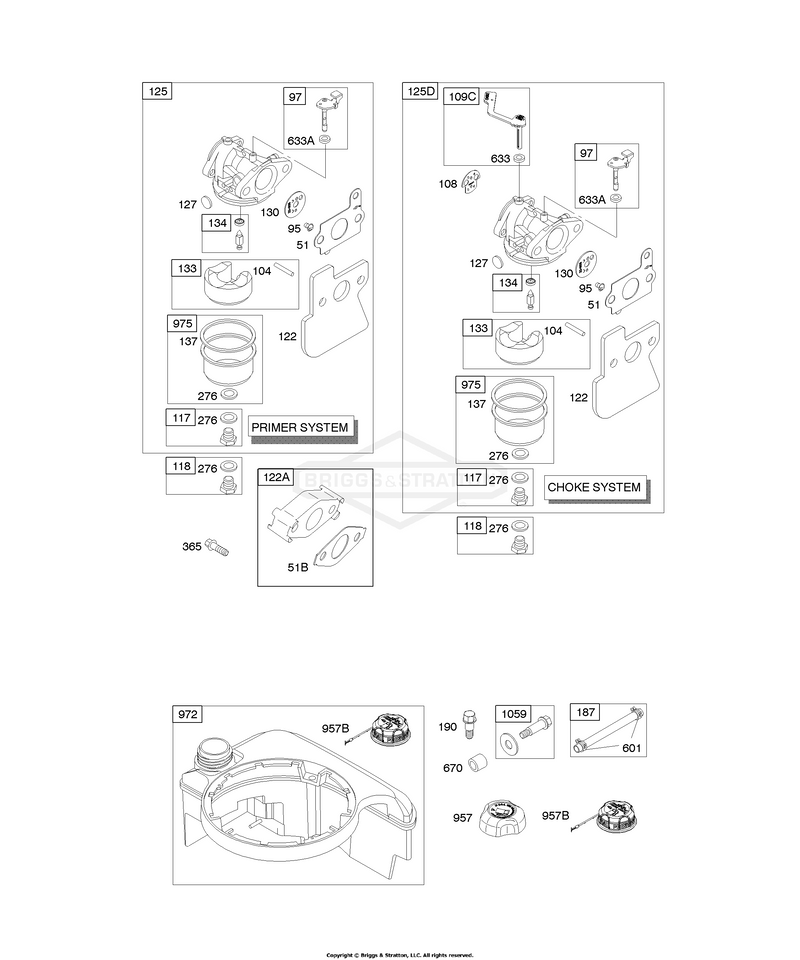 Carburetor, Fuel Supply